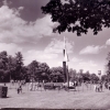 <p>Nike Ajax missile on display on the Parade Ground at Fort Slocum for Armed Forces Day, early 1960s.</p>